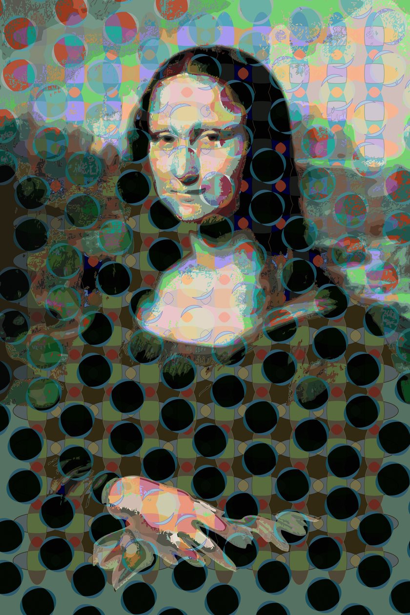 Mona Lisa (digital) av Scott J. Davis