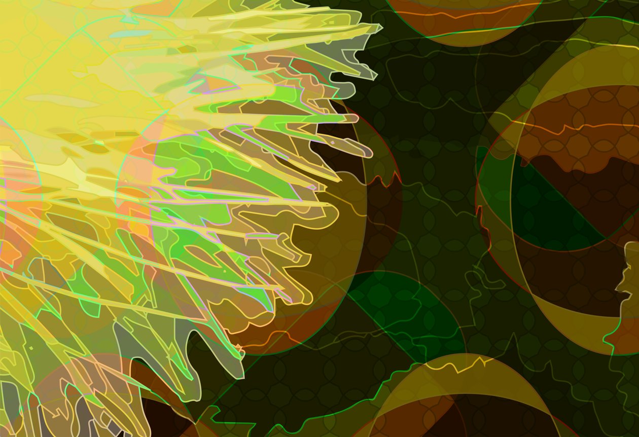 Sunburst (digital) av Scott J. Davis