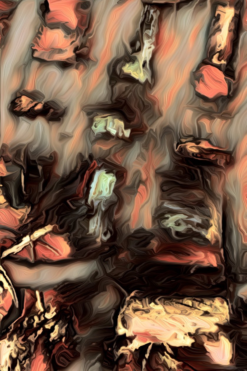 Tree Lines, 2021 (digital) av Scott J. Davis