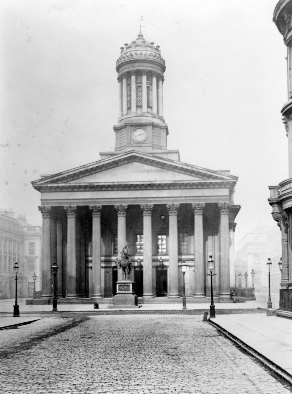 Royal Exchange Square, Glasgow, ca. 1895 av Scottish Photographer