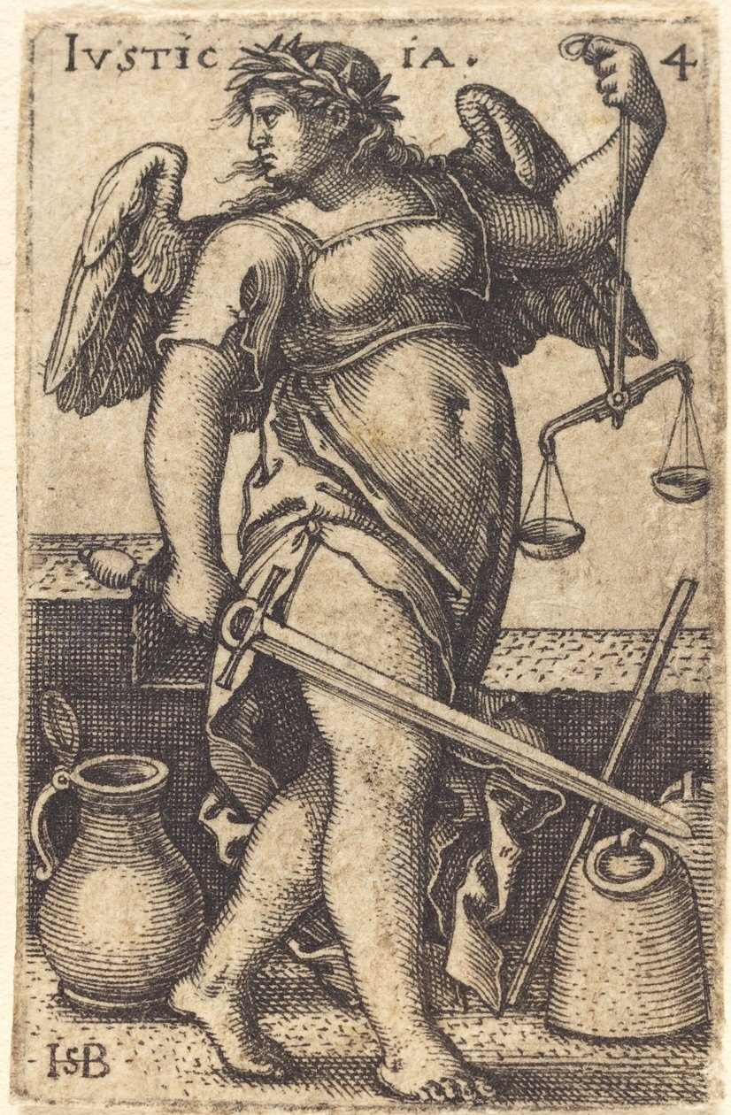 Rettferdighet av Sebald Beham