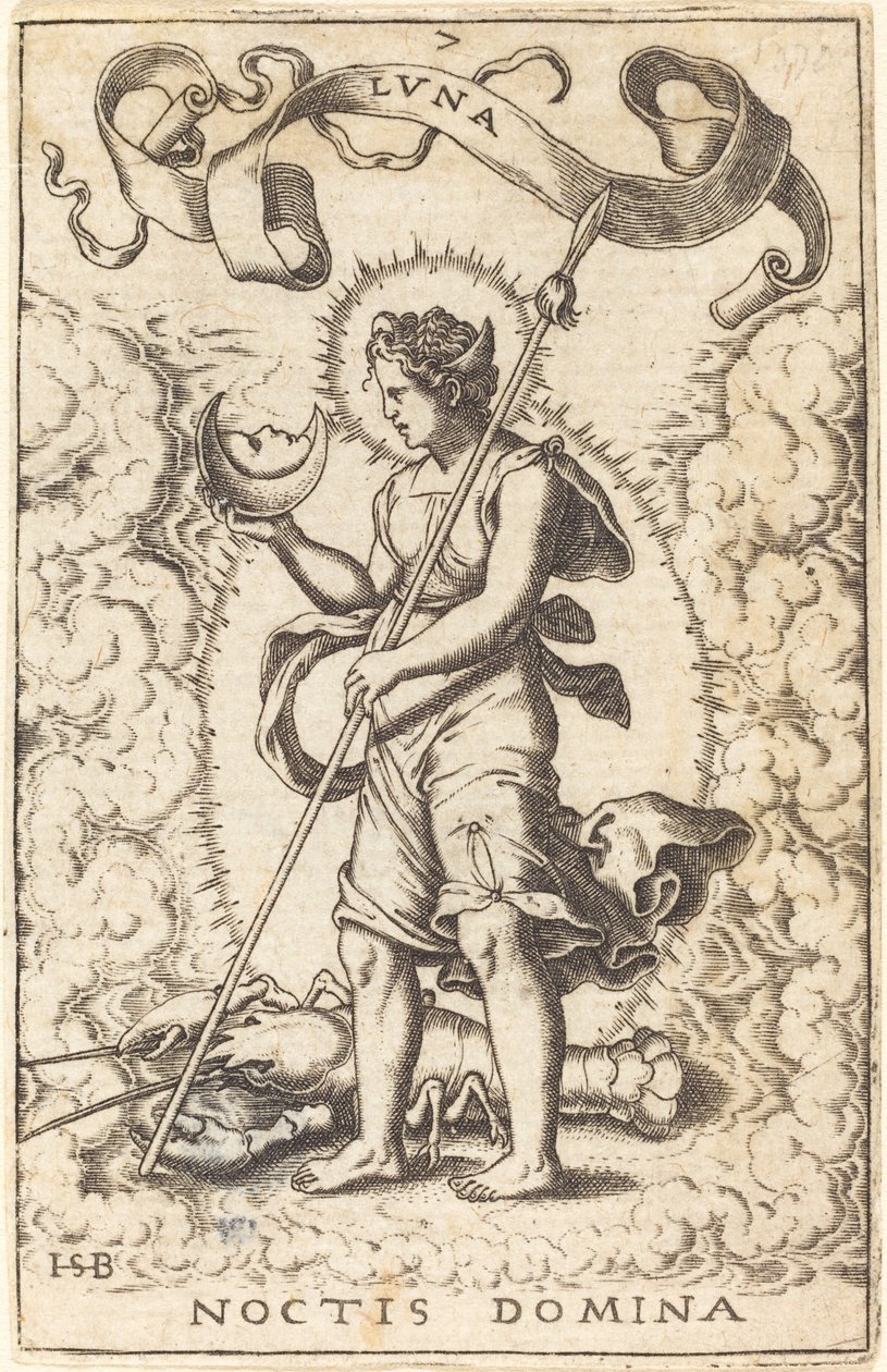 Luna av Sebald Beham