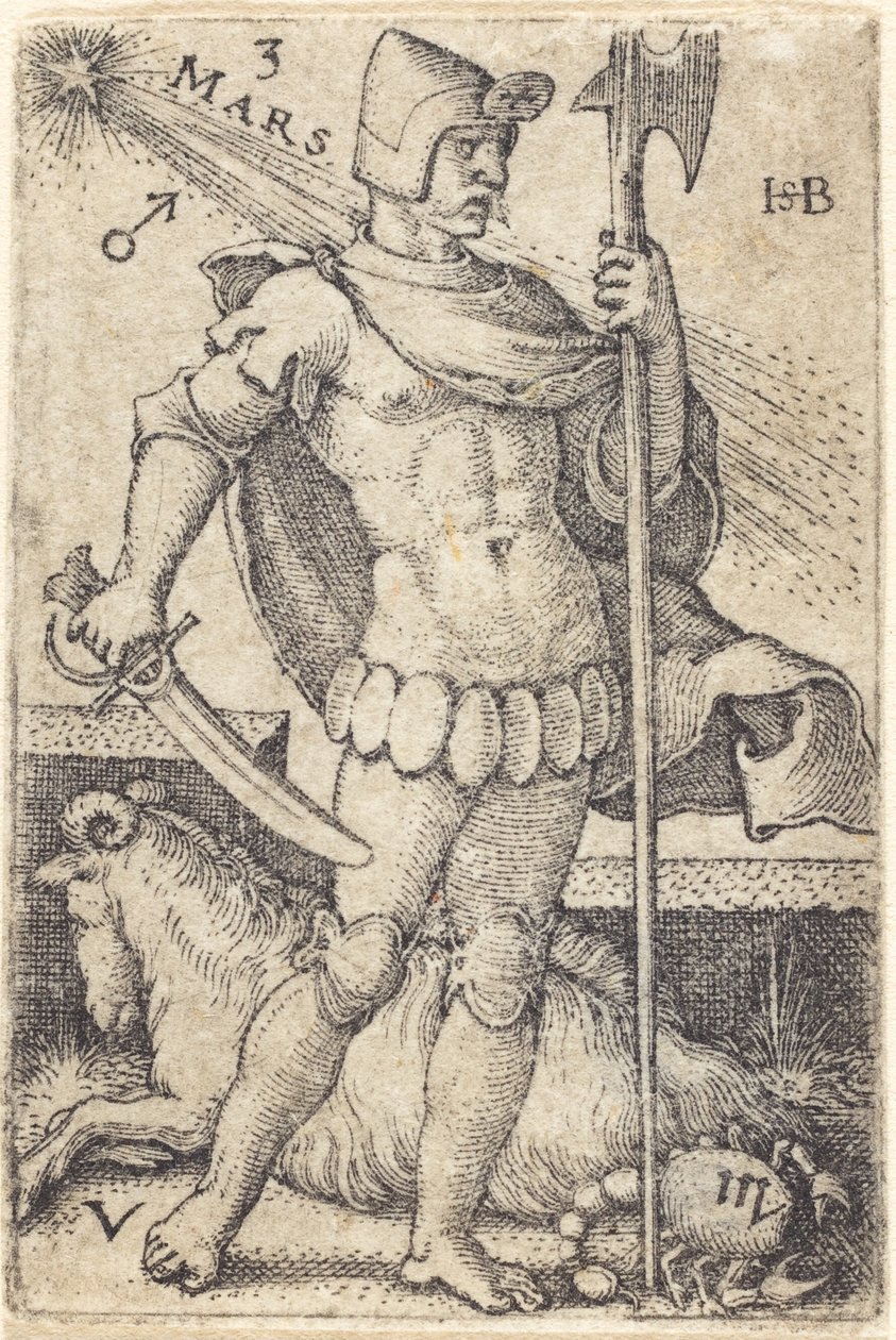 Mars av Sebald Beham