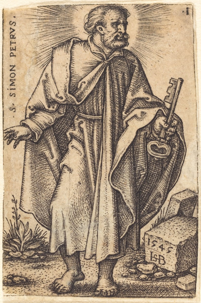 Simon Peter av Sebald Beham