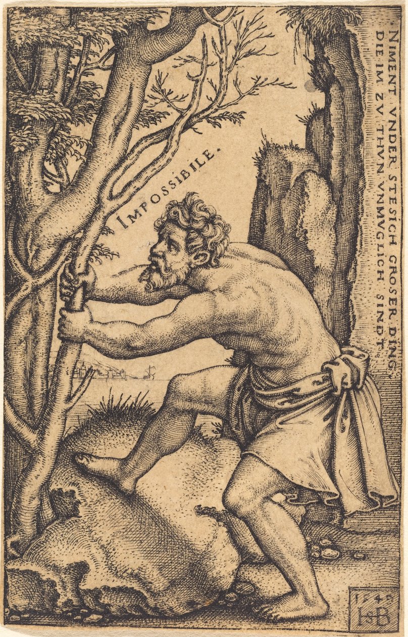 Umuligheten av Sebald Beham