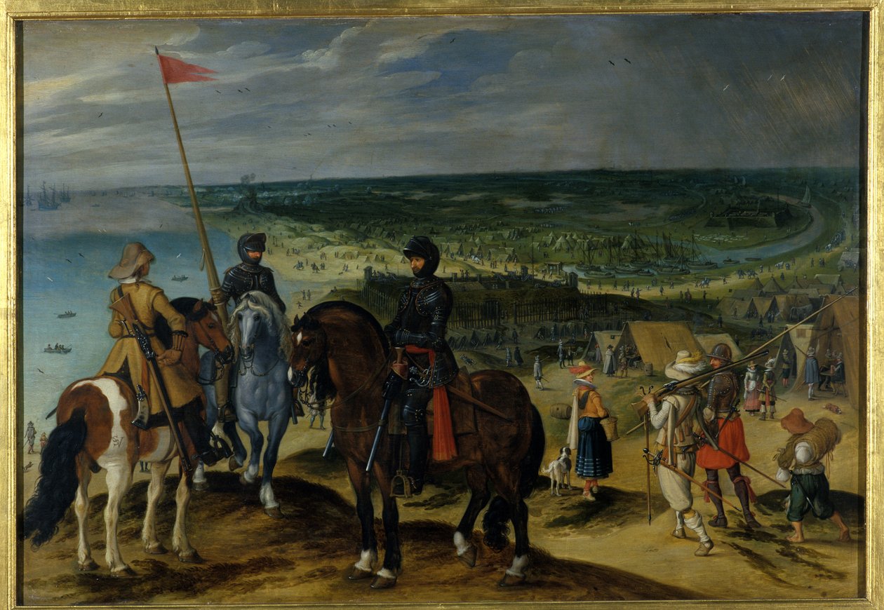 Slagscene, 1601-15 av Sebastian Vrancx