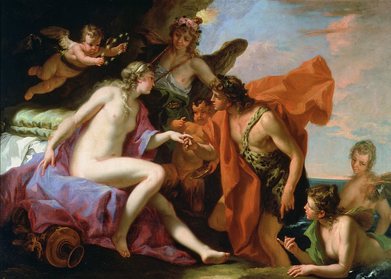 Bacchus og Ariadne av Sebastiano Ricci