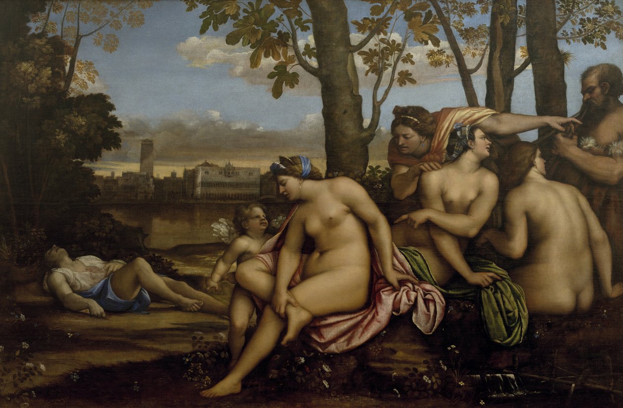 Adonis død av Sebastiano del Piombo