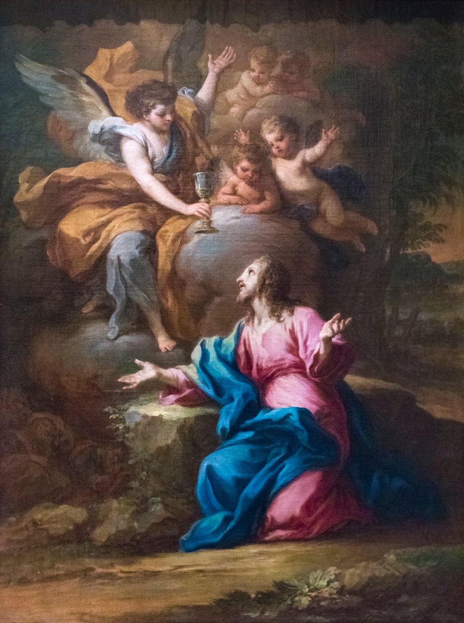 Kristus i Getsemane hage av Sebastiano Conca