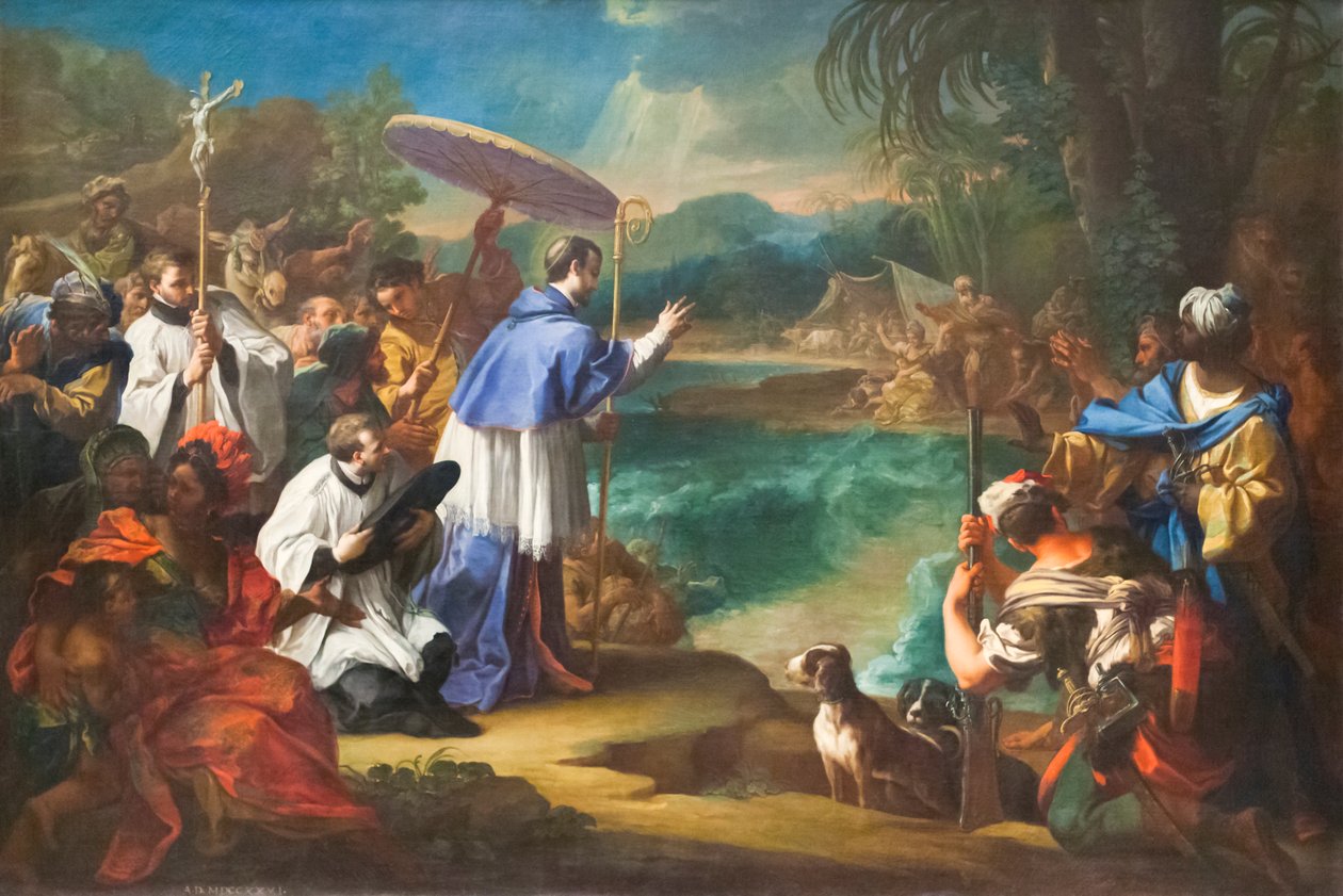 Miraklet til St Toribio av Sebastiano Conca