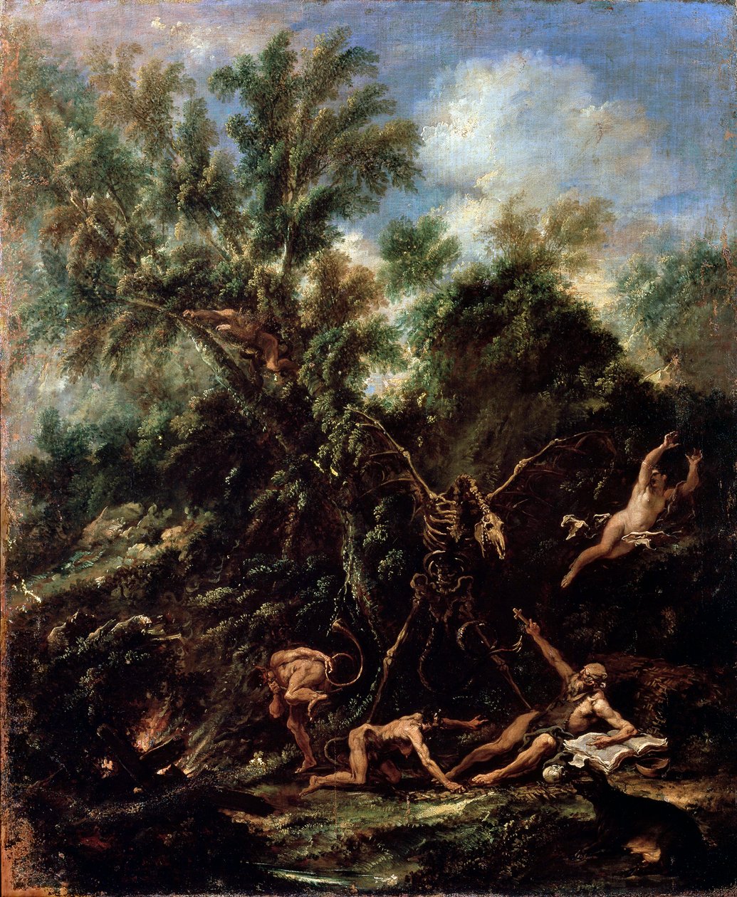 The Temptation of Saint Anthony, c1706-c1707 av Sebastiano Ricci