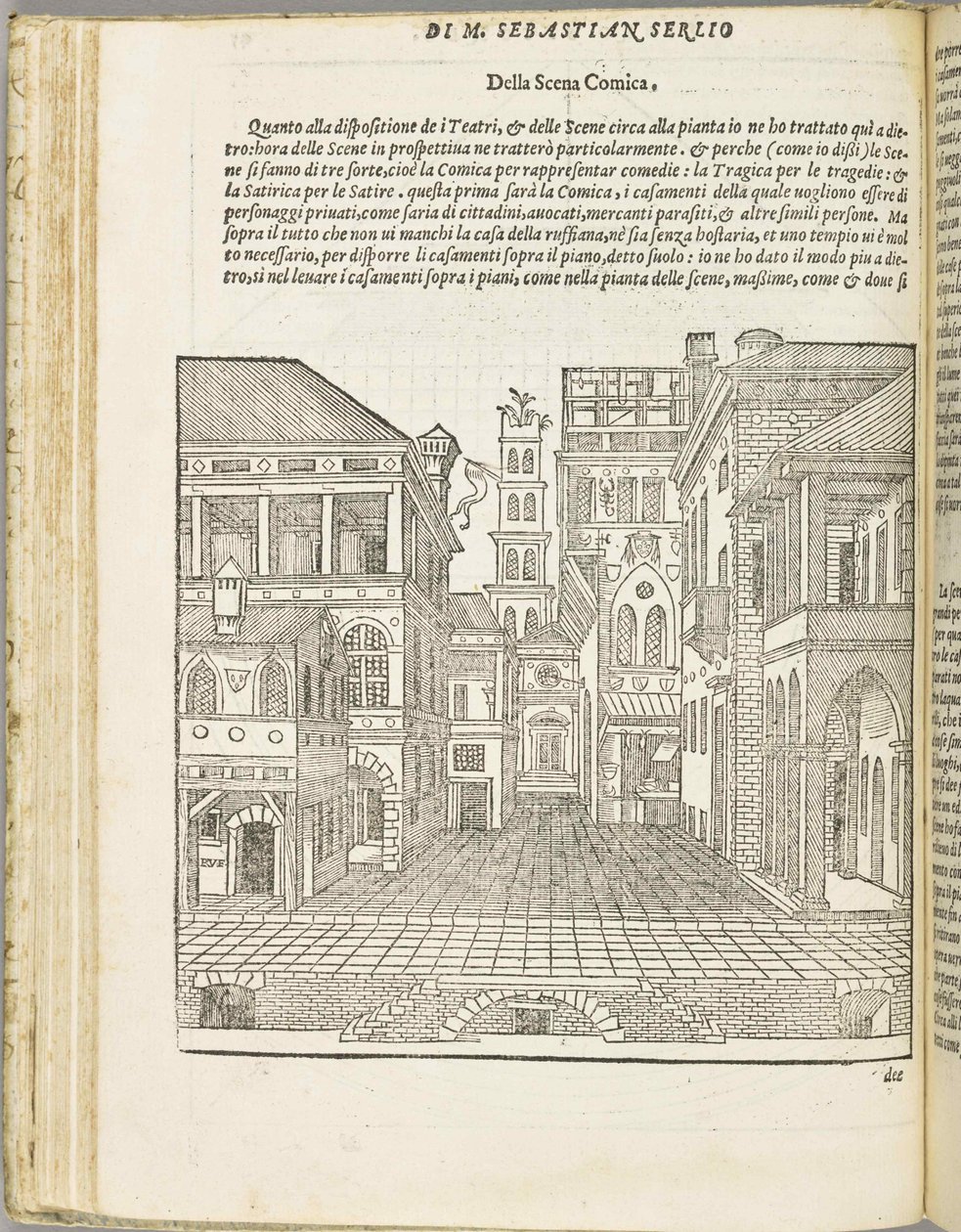 Den andre boken om perspektiv, 1566. av Sebastiano Serlio