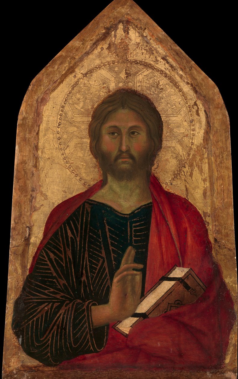 Kristus velsignelse, ca. 1311. av Segna di Buonaventura
