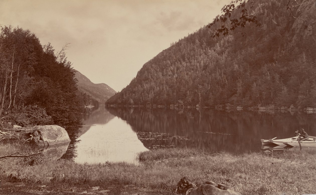 Cascade Lake, Adirondacks av Seneca Ray Stoddard
