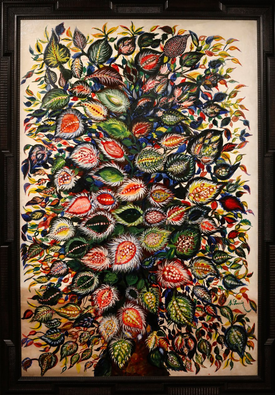 Blader 1928-29 (olje på lerret) av Seraphine Louis