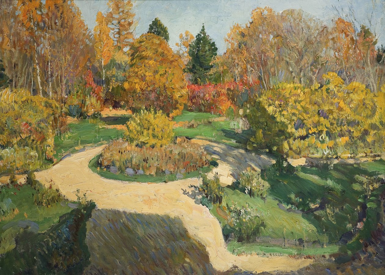 Hagen om høsten, 1910 av Sergei Arsenevich Vinogradov