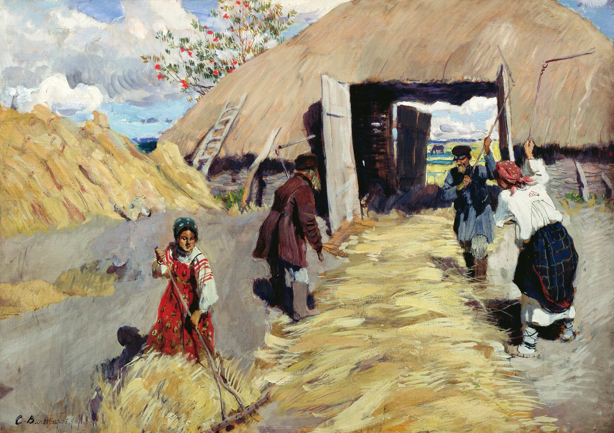 Treskegulv av Sergei Arsenevich Vinogradov
