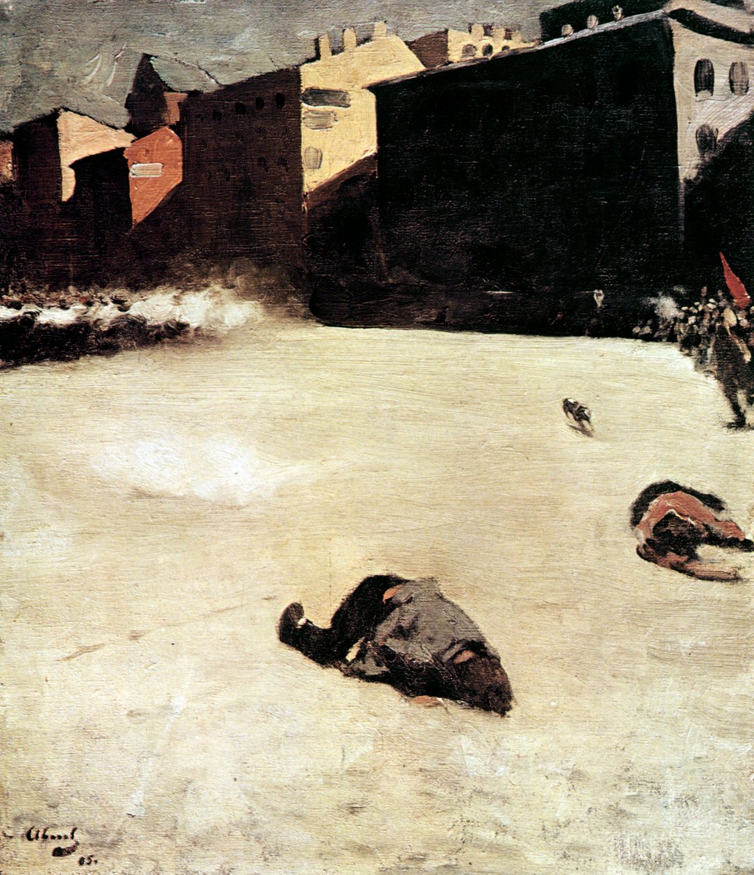 Massakren, 1905. av Sergei Ivanov