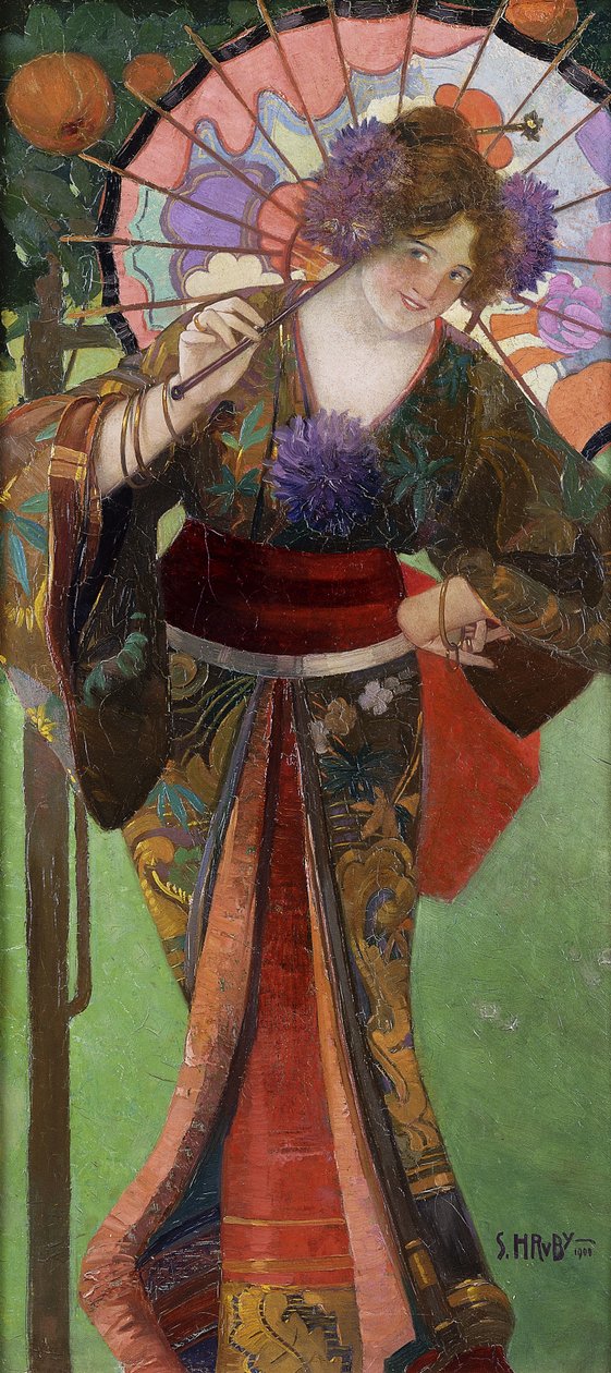 Geisha av Sergius Hruby