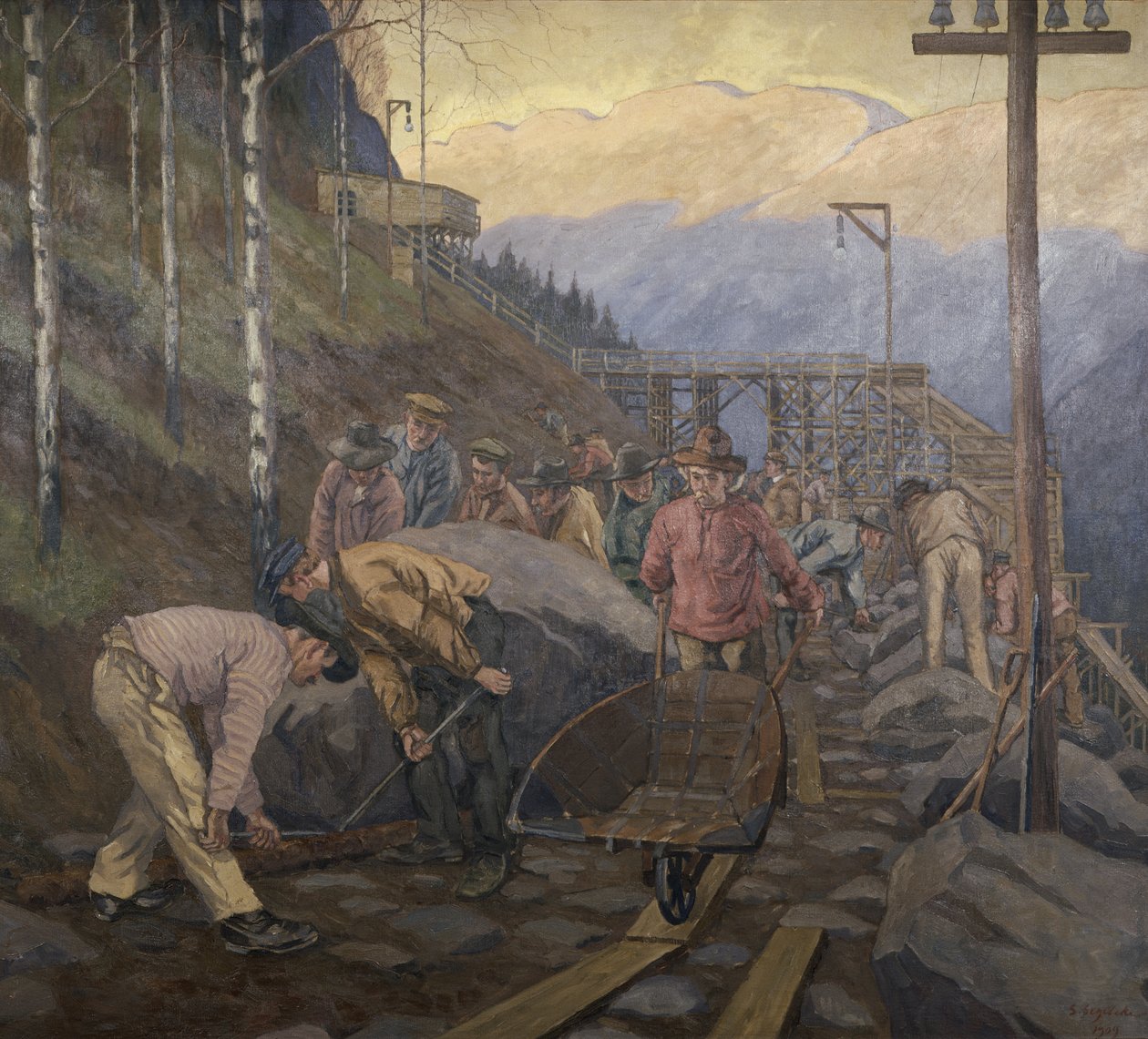 Navvy av Severin Segelcke