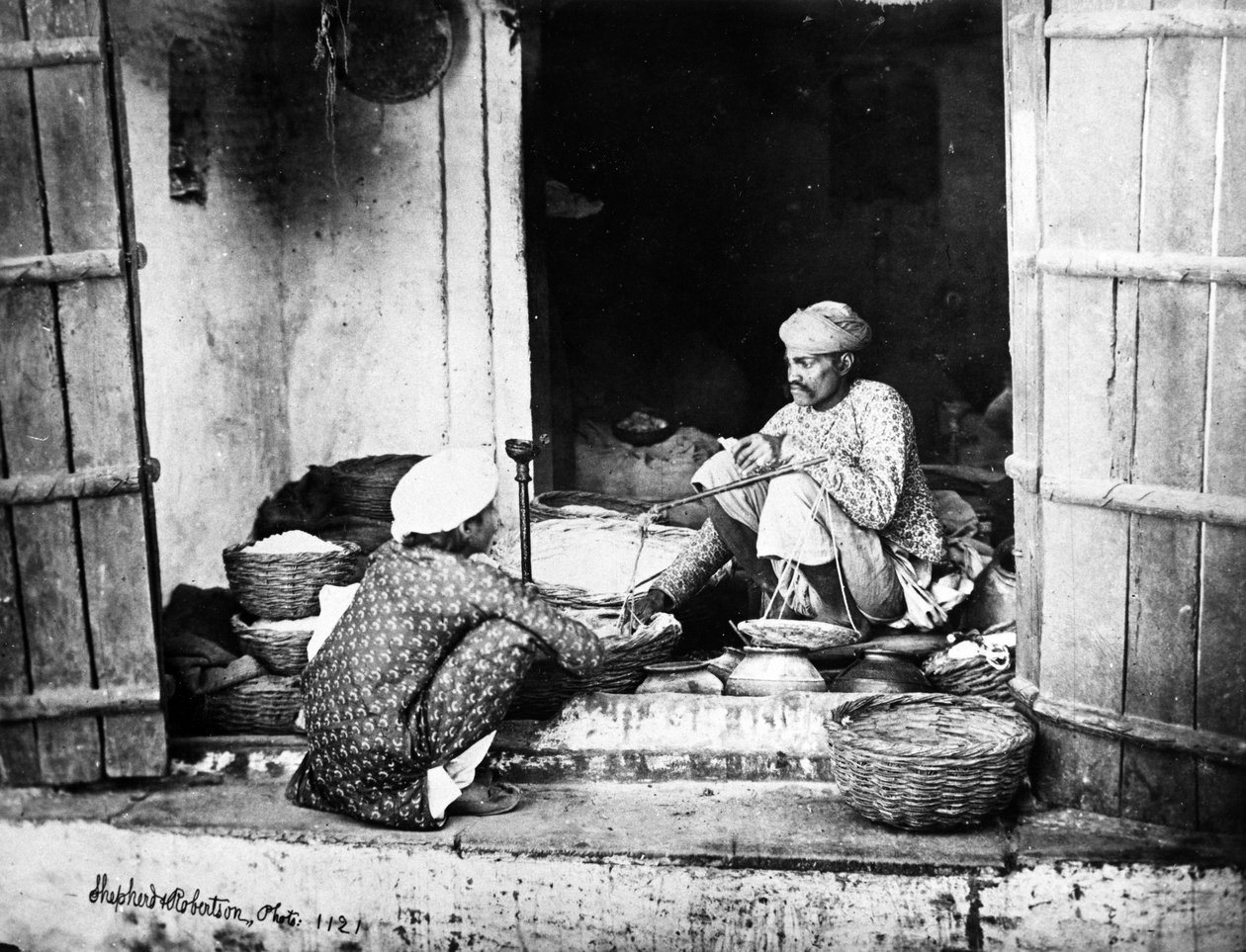 Banyas butikk, 1863 av Shepherd and Robertson