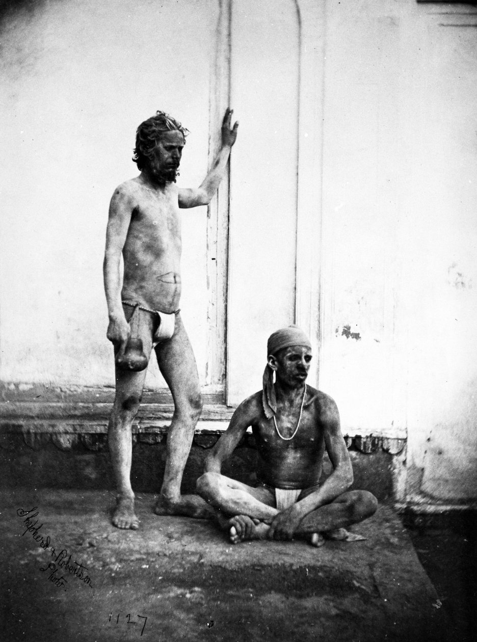 Fakirs, ca. 1862 av Shepherd and Robertson