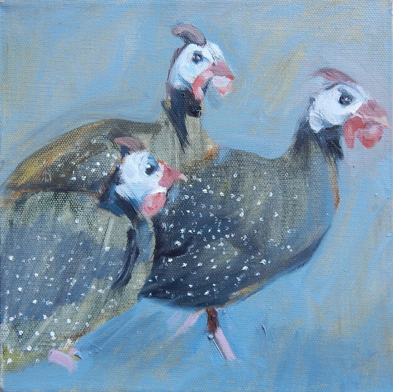 Guinea Fowl One, 2014 av Sheri Gee