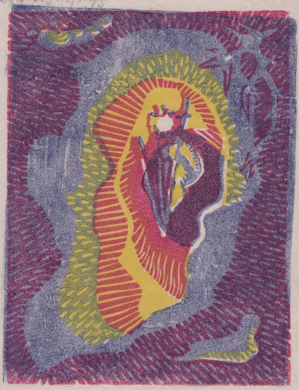 Abstrakt, c1950. av Shirley Markham