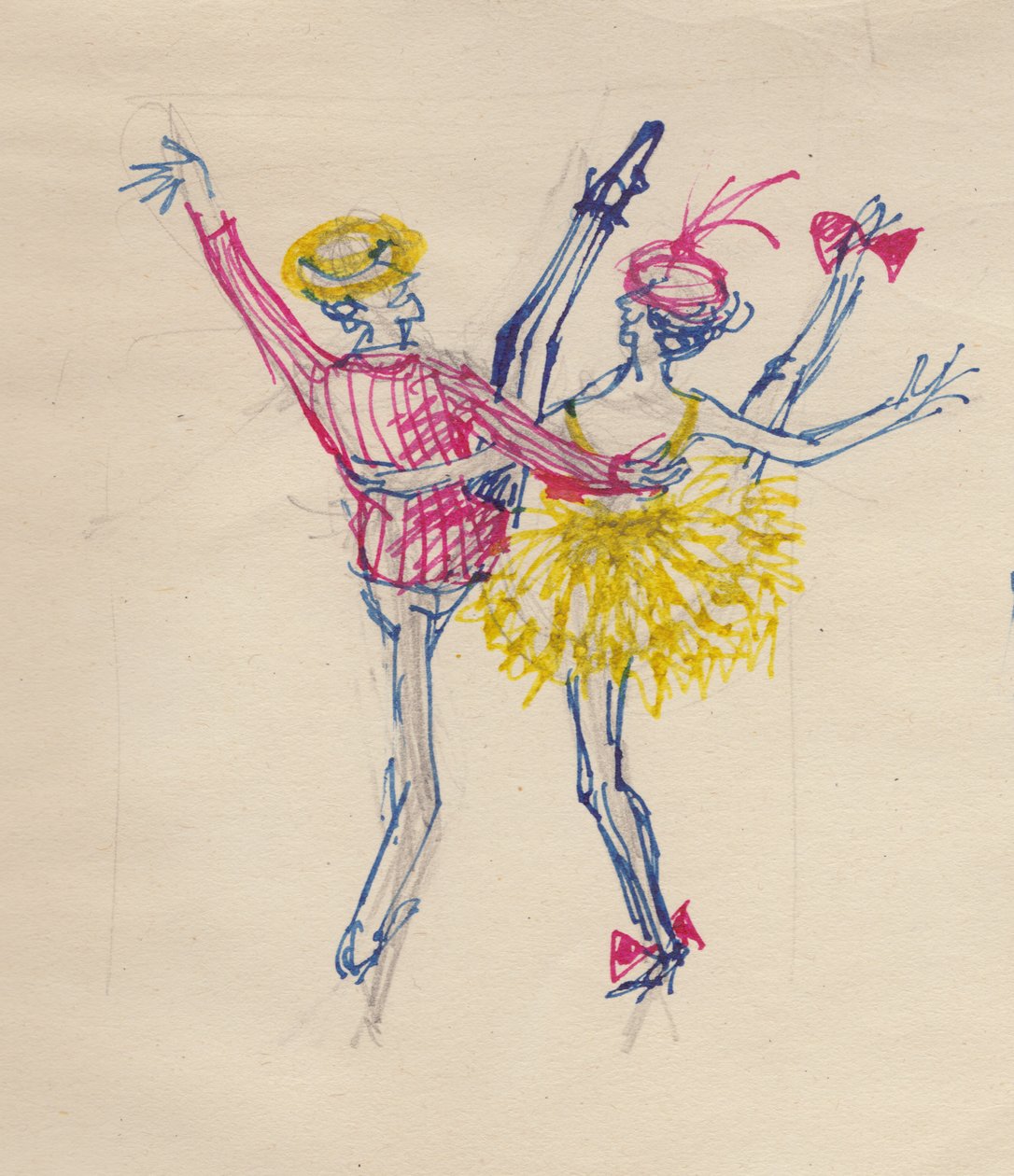Pardans, c1950. av Shirley Markham