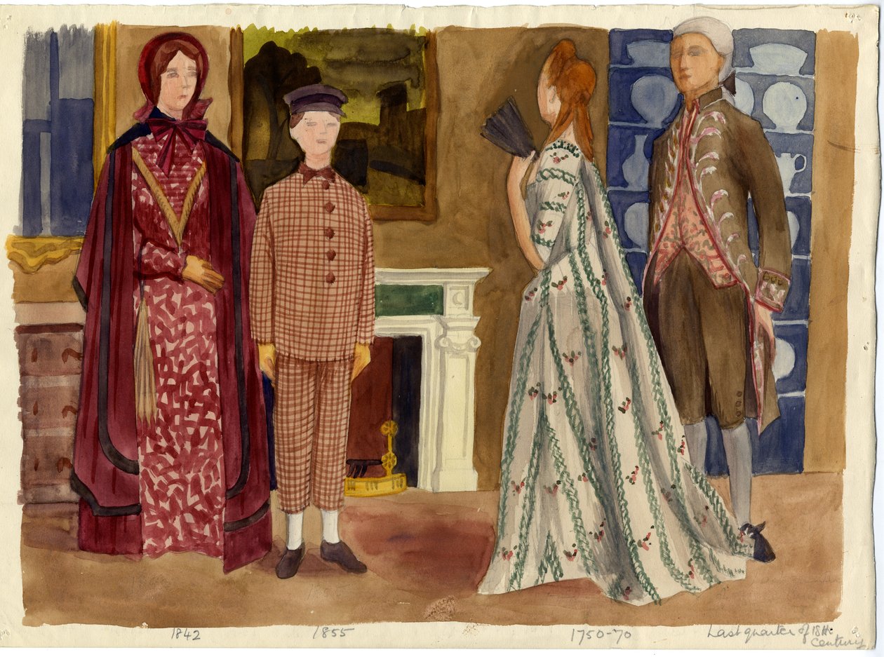 Historisk drakt, 1951. av Shirley Markham