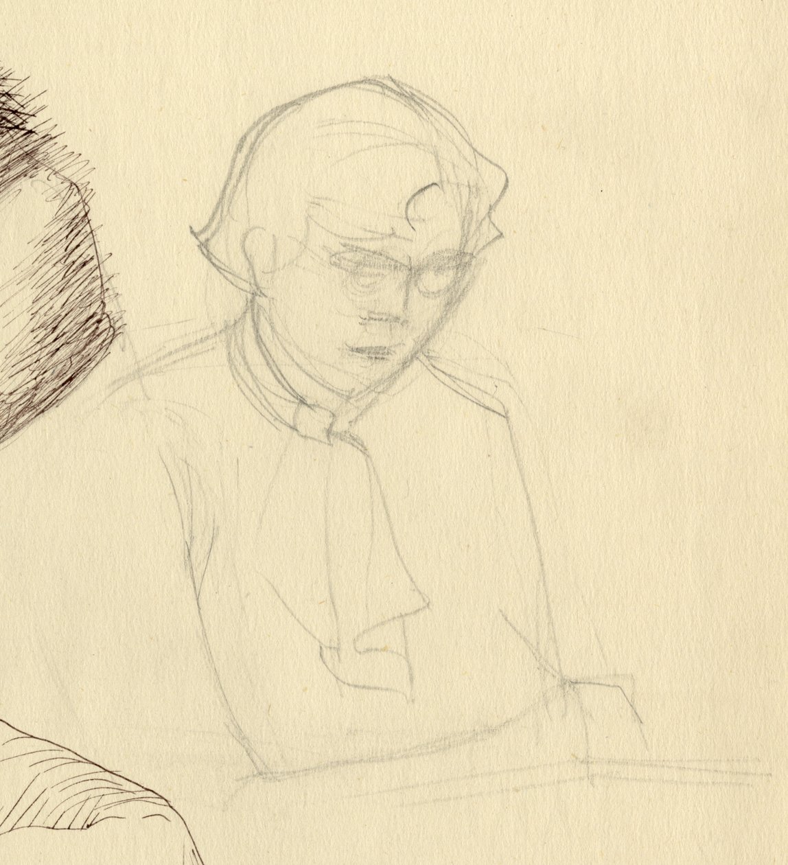 Studie av en kvinne, c1951. av Shirley Markham