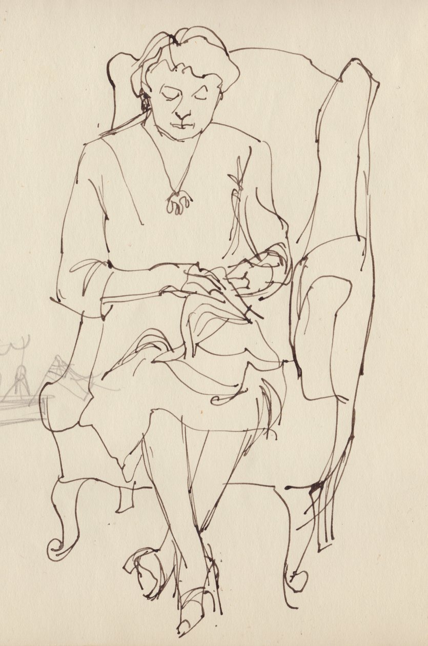 Kvinnesøm, c1950. av Shirley Markham