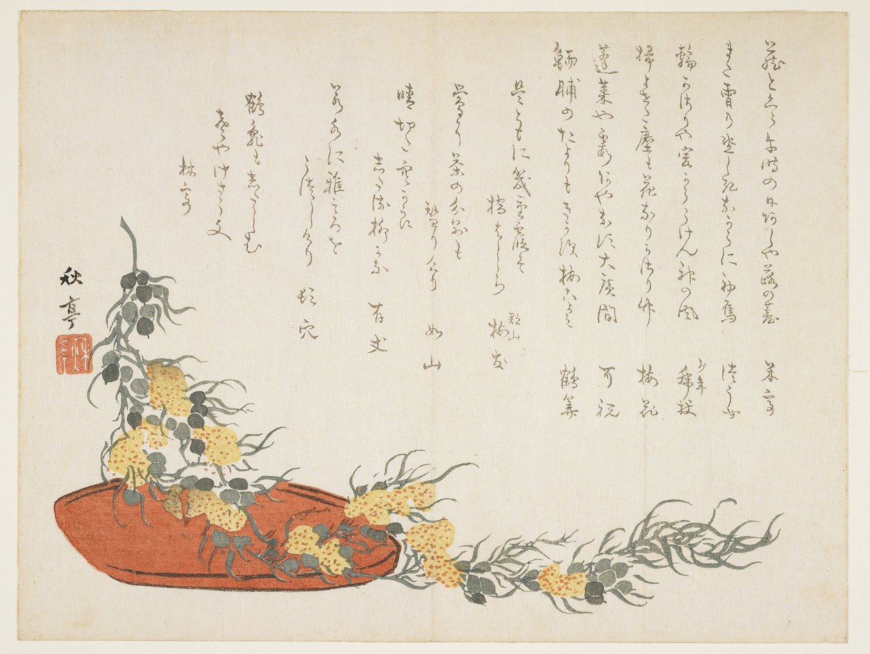 (Vine streamer), ca. 1854-1859 av Shûtei Tanaka