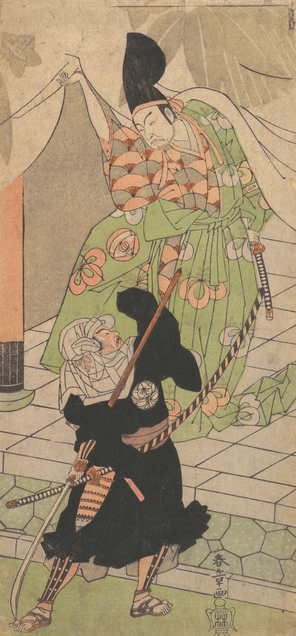 The Messenger in Black, 1700-tallet. av Shunsho