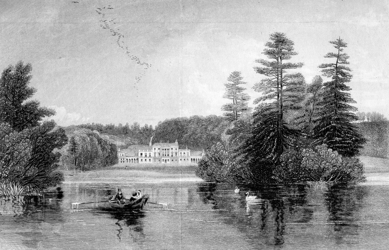 Bury Hill, Surrey, 1800-tallet. av Shury and Son