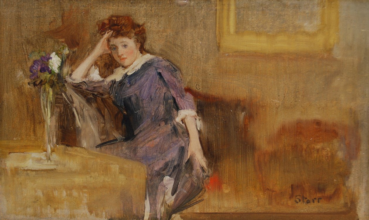 Sketch in the Manner of Whistler, 1880-tallet av Sidney Starr