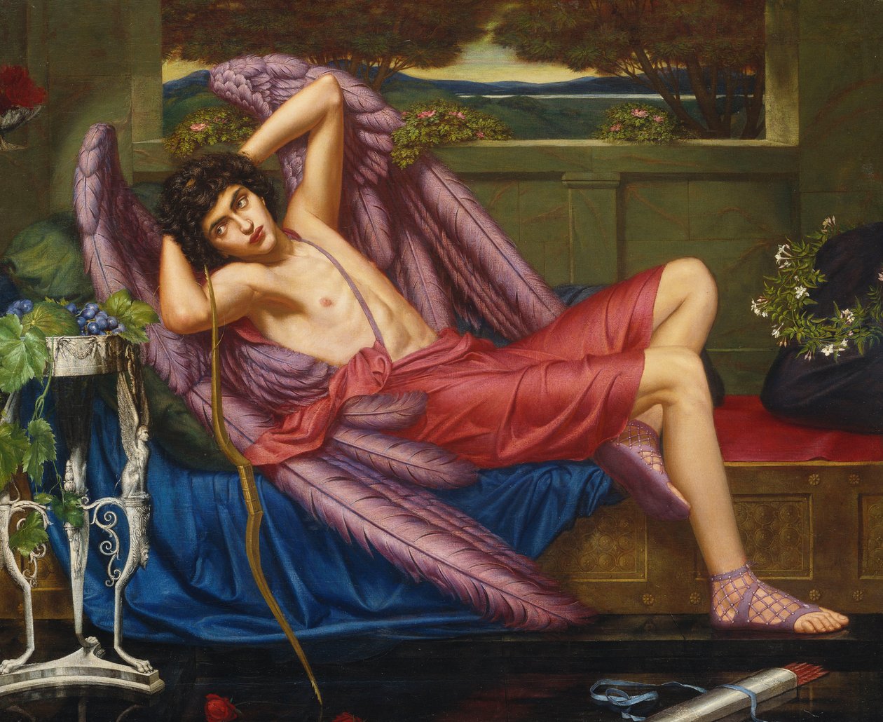 Love in Idleness (olje på lerret) av Sidney Meteyard