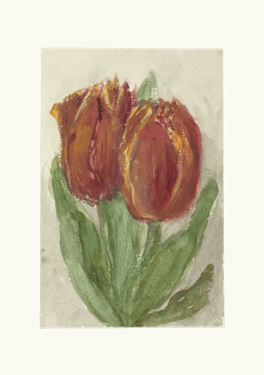 To røde tulipaner av Sientje Mesdag van Houten