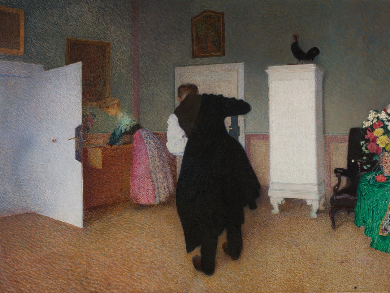 Interiør av Sigmund Walter Hampel