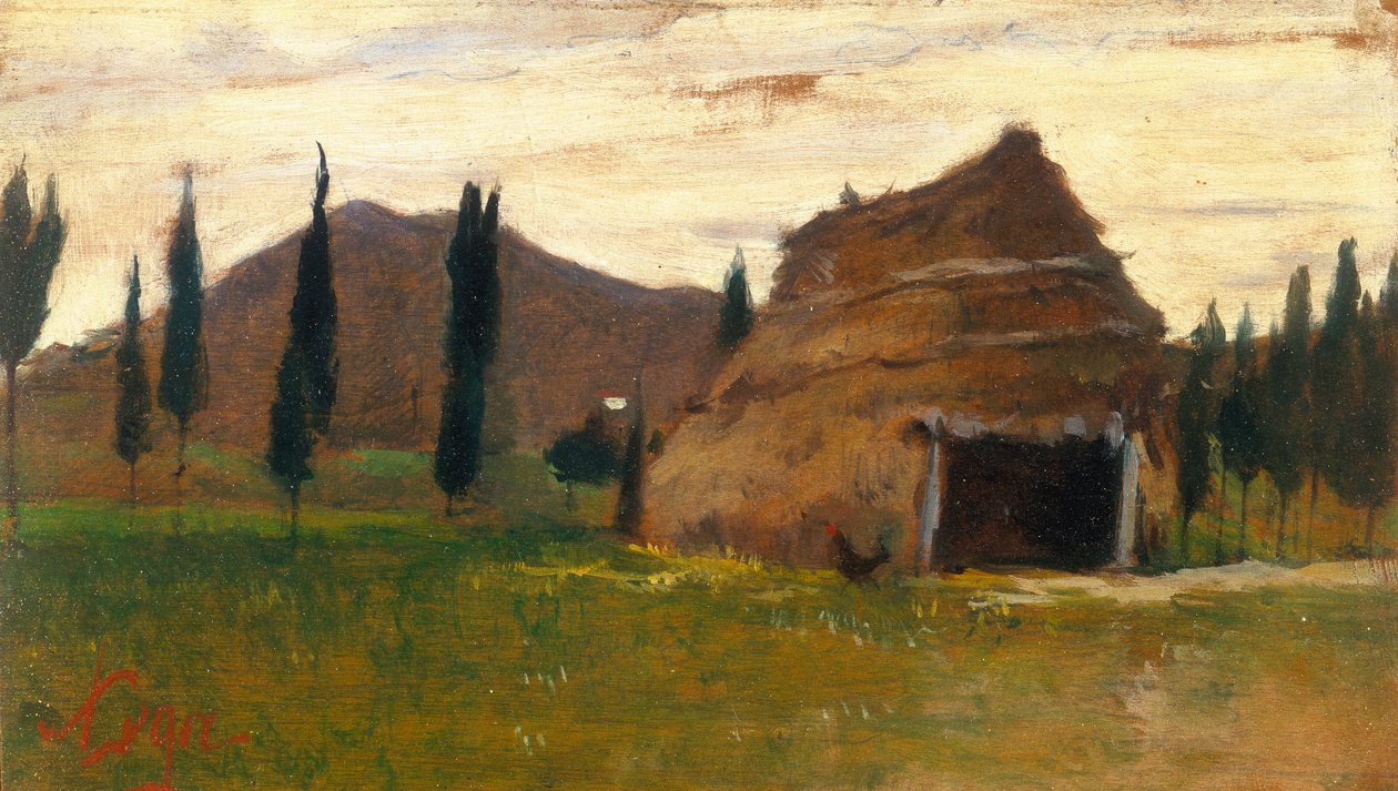 Landskap av Silvestro Lega