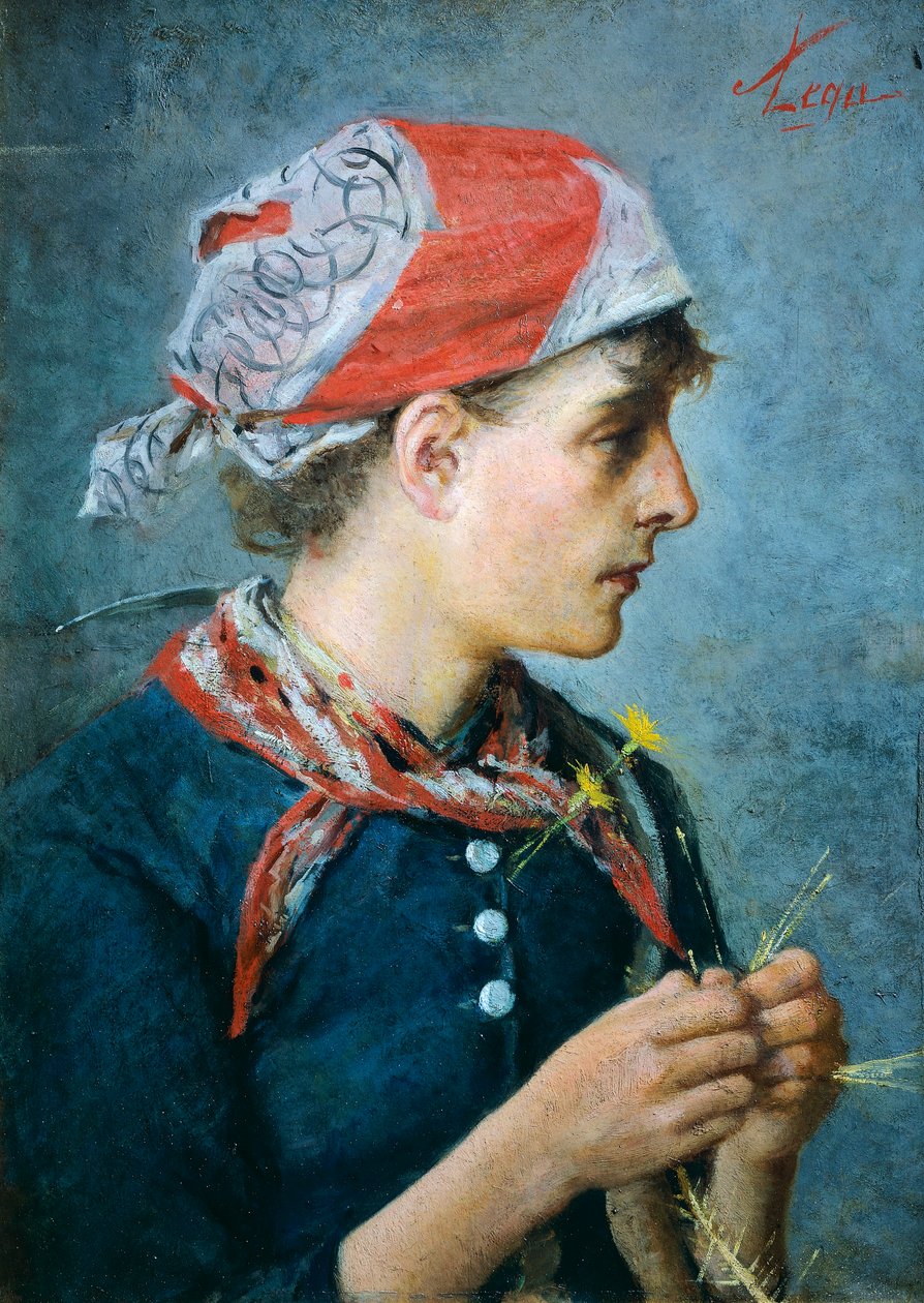Flettemaker av Silvestro Lega