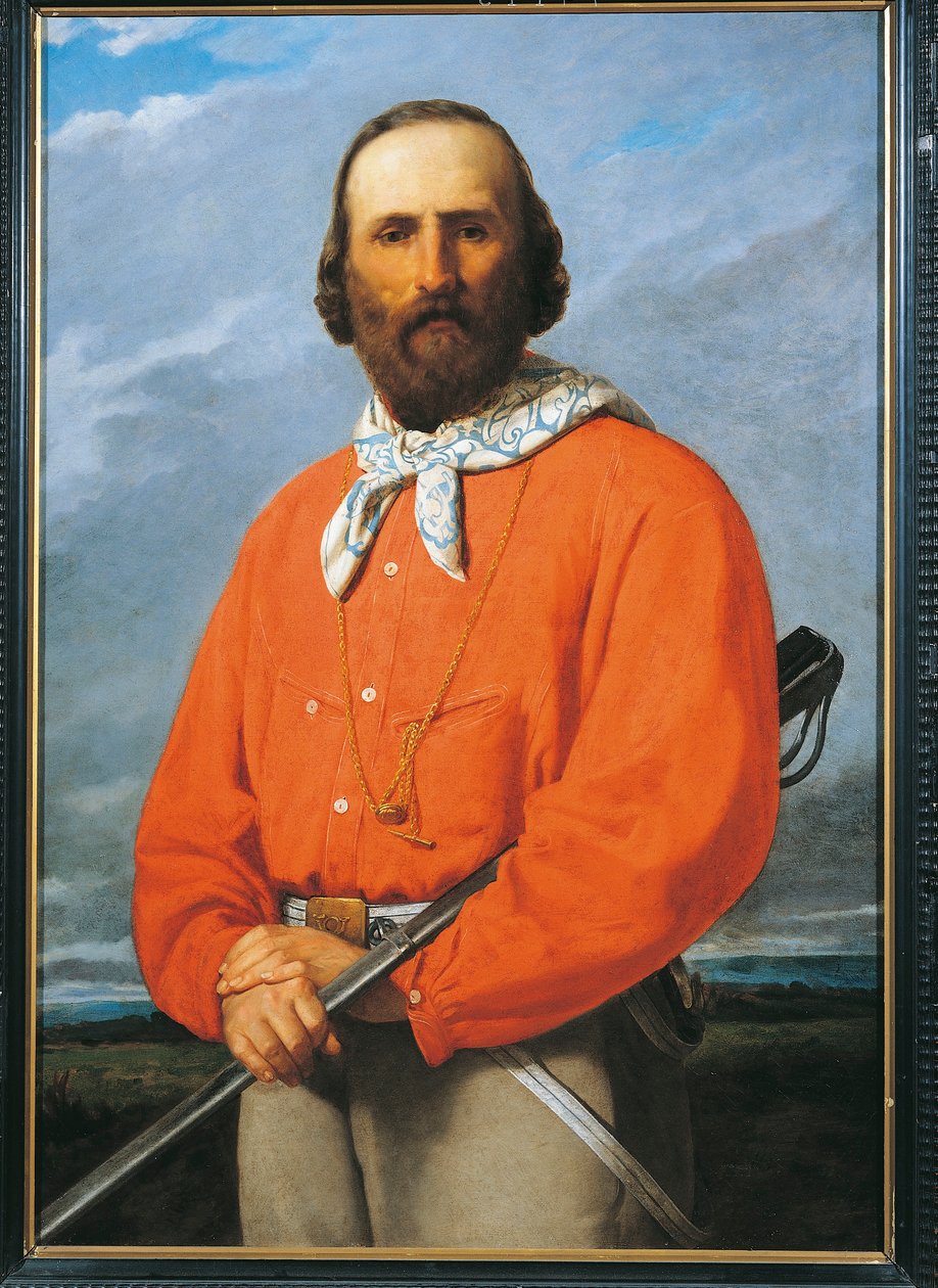 Portrett av Giuseppe Garibaldi av Silvestro Lega