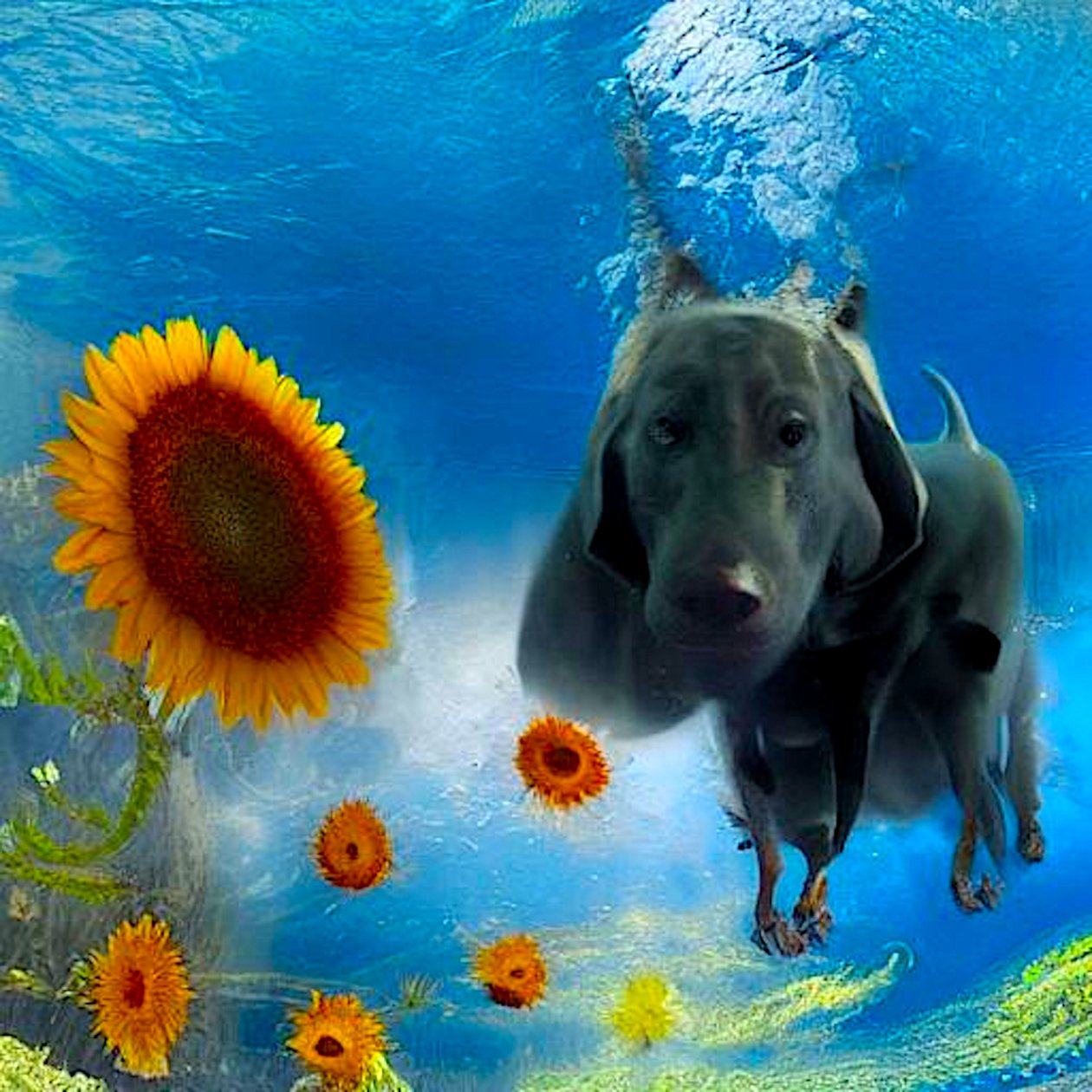 quot;Underwaterdog: A Dive into the Unexpectedquot; av Silvia Martini
