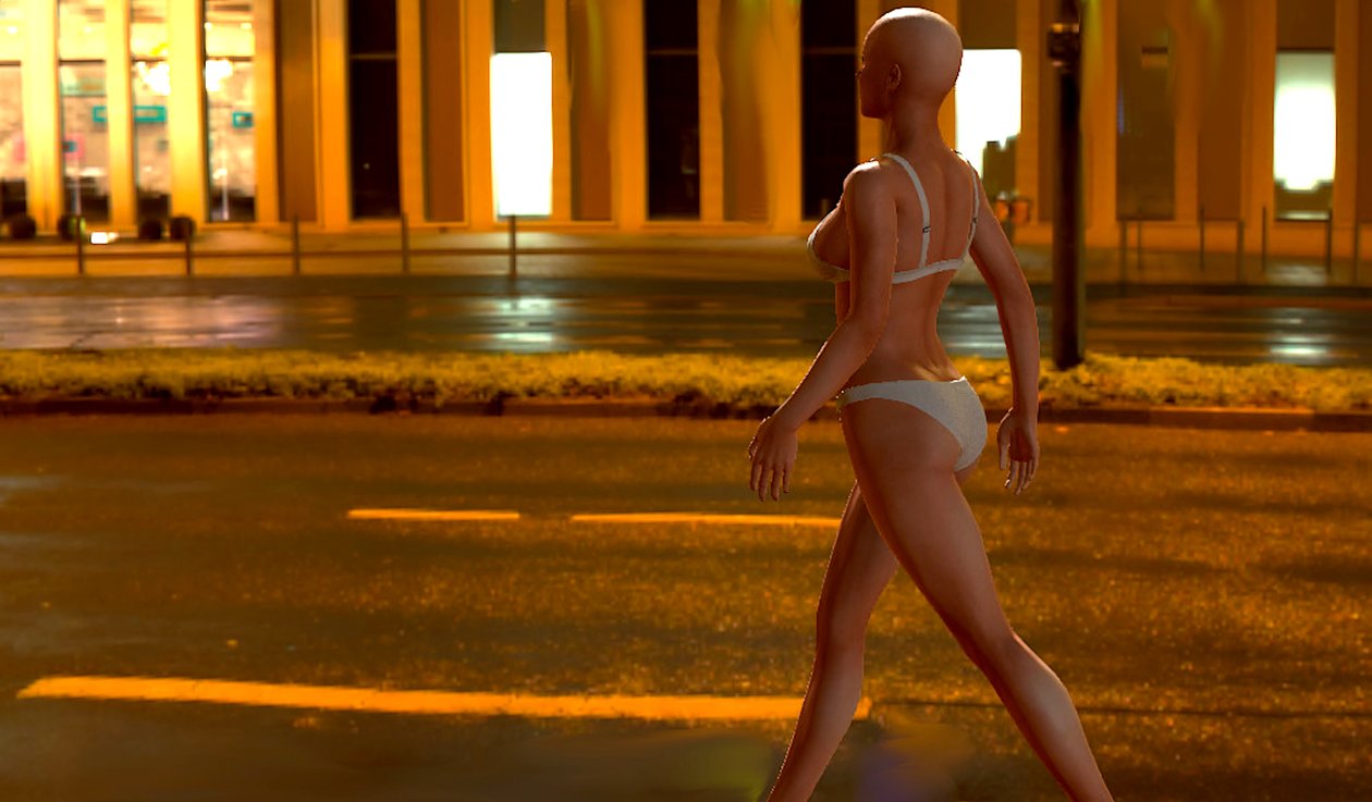 Urban Scheme: Nattlig refleksjon av Silvia Martini