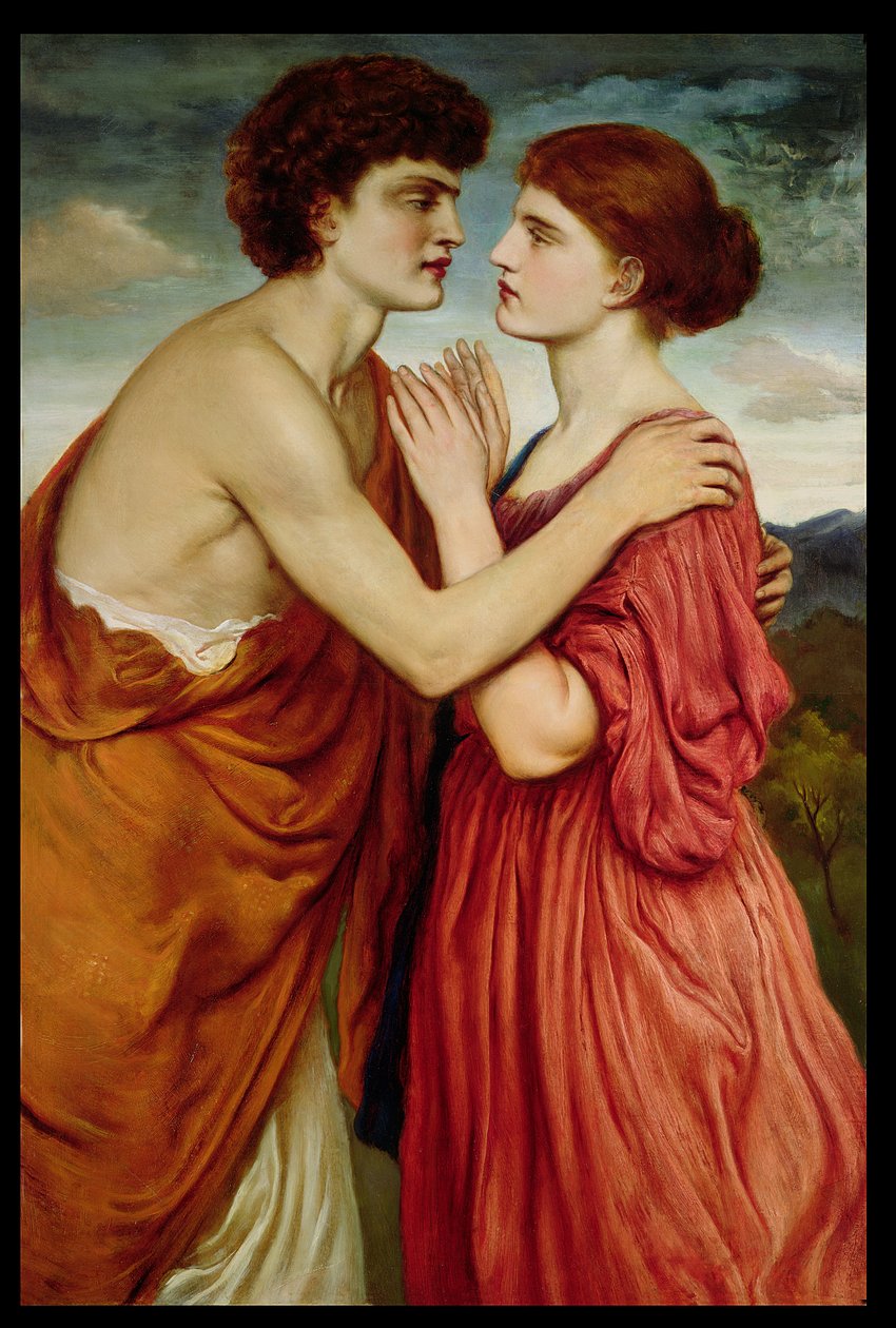 Isaac og Rebecca av Simeon Solomon