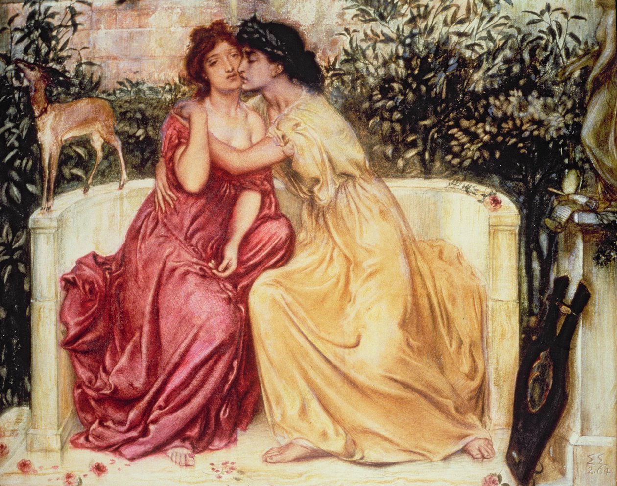 Elskerene av Simeon Solomon
