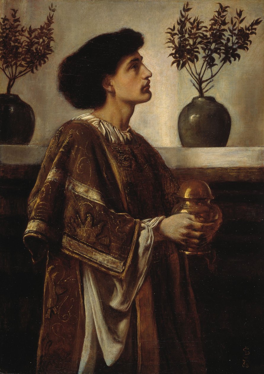 En diakon av Simeon Solomon