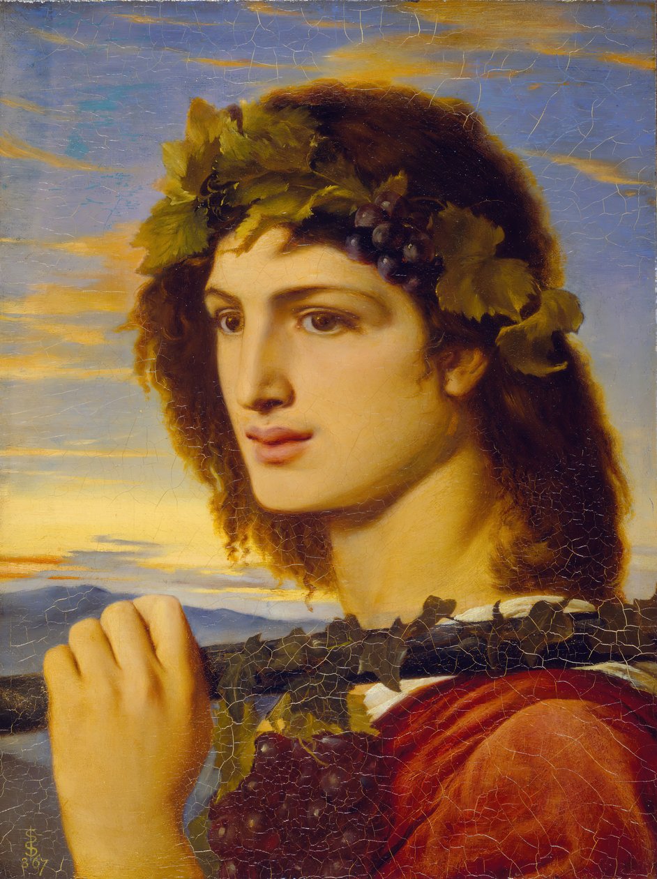 Bacchus, 1867. av Simeon Solomon
