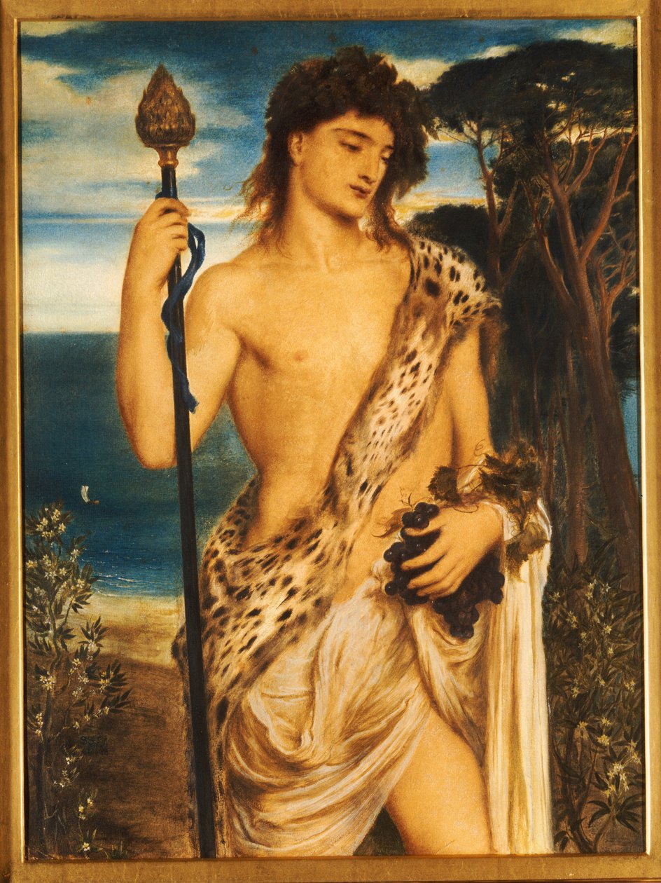 Bacchus, 1867 av Simeon Solomon