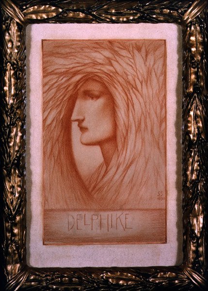 Delphike av Simeon Solomon